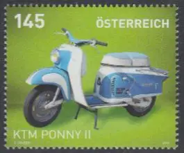 Österreich Mi.Nr. 3117 Motorräder, Motorroller KTM Ponny II (145)