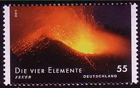 D,Bund Mi.Nr. 2854 Post: Die vier Elemente, Feuer, Vulkanausbruch (55)