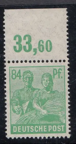 D,All.Bes.,Gem, Mi.Nr. 958b P OR dgz, Kontrollratsausgabe (84 Pf), Farbe geprüft