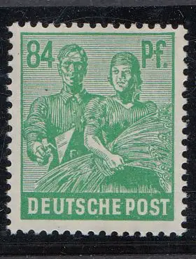D,All.Bes.,Gem, Mi.Nr. 958c, Kontrollratsausgabe (84 Pf), Farbe geprüft