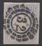 Bayern, Mi.Nr. 16, Staatswappen auf Sockel