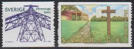 Schweden Mi.Nr. 2491-2492 UNESCO-Welterbe (2 Werte)