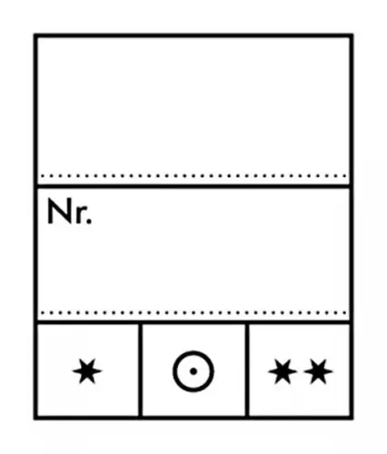 Lindner Preisetiketten "klein" (23x27 mm) 1000 Stück