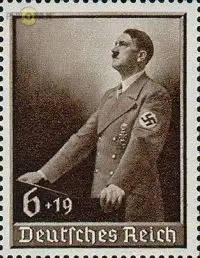 D,Dt.Reich Mi.Nr. 694 Hitler, Tag der Arbeit (6+19)