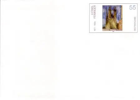 D,Bund Mi.Nr. USo 45 Plusbrief Standard Feininger (WSt.MiNr.2294)
