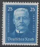 D,Dt.Reich Mi.Nr. 405, 80. Geburtstag von Paul von Hindenburg (25)