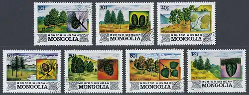 Mongolei 1982 Nr 1489-1495 Gefälligkeitsstempel 10005A