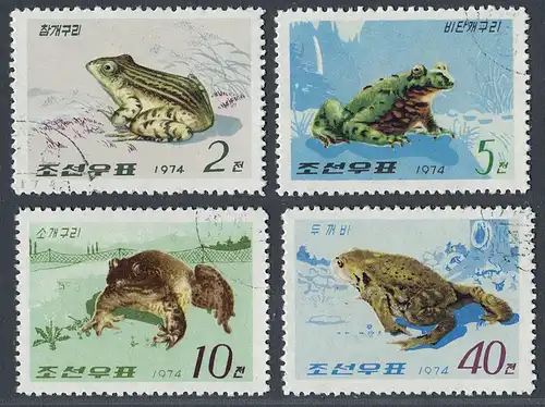 Korea-Nord 1974 Nr 1271-1274 Gefälligkeitsstempel 10019A