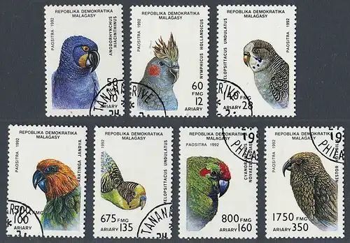 Madagaskar 1993 Nr 1423-1429 Gefälligkeitsstempel 10044A