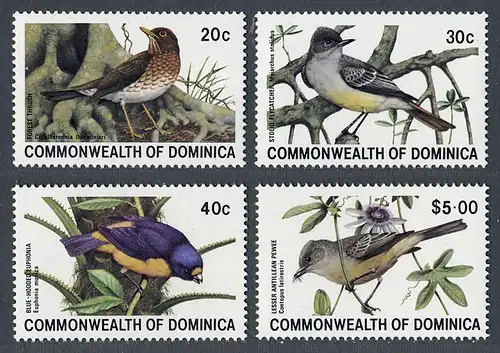 Dominica 1981 Nr 708-711 Postfrisch / ** 10065A