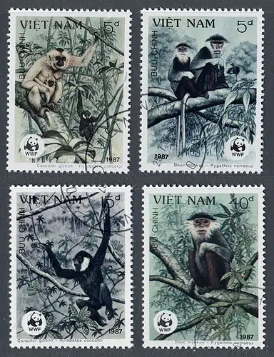 Vietnam 1987 Nr 1827-1830 Gefälligkeitsstempel 10060A