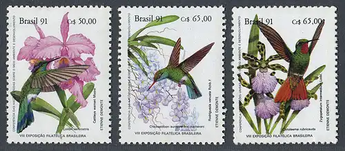 Brasilien 1991 Nr 2435-2437 Postfrisch / ** 10043B