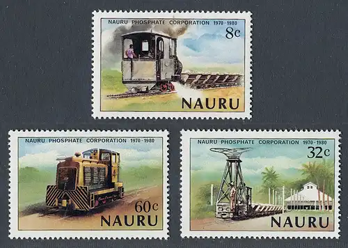 Nauru 1980 Nr 211A-213A Postfrisch / ** 10041A