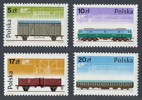 Polen 1985 Nr 2993-2996 Postfrisch / ** 10056A