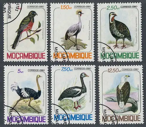 Mocambique 1980 Nr 771-776 Gefälligkeitsstempel 10030A