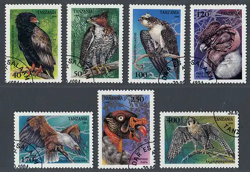 Tansania 1994 Nr 1854-1860 Gefälligkeitsstempel 10028A