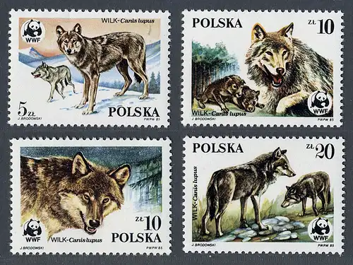 Polen 1985 Nr 2975-2978 Postfrisch / ** 10059A
