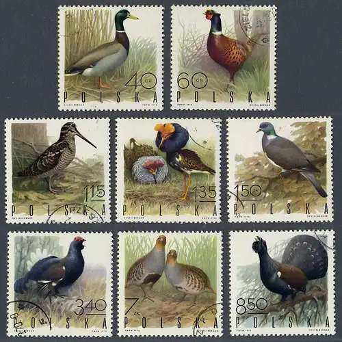 Polen 1970 Nr 1988-1995 Gefälligkeitsstempel 10026A