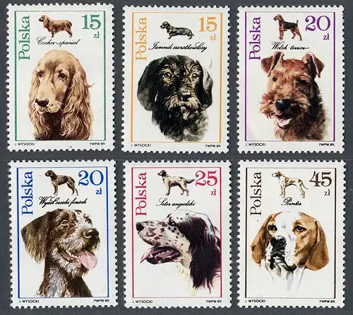 Polen 1989 Nr 3197-3202 Postfrisch / ** 10022A