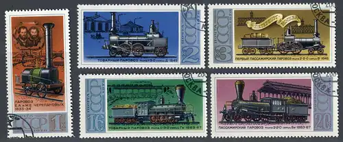 Sowjetunion 1978 Nr 4715-4719 Gefälligkeitsstempel 10077A