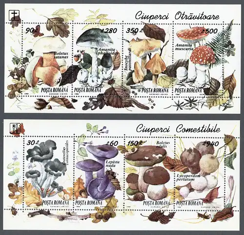 Rumänien 1994 Nr 5005-5012 (Block292 & 293) Postfrisch / ** 10072B