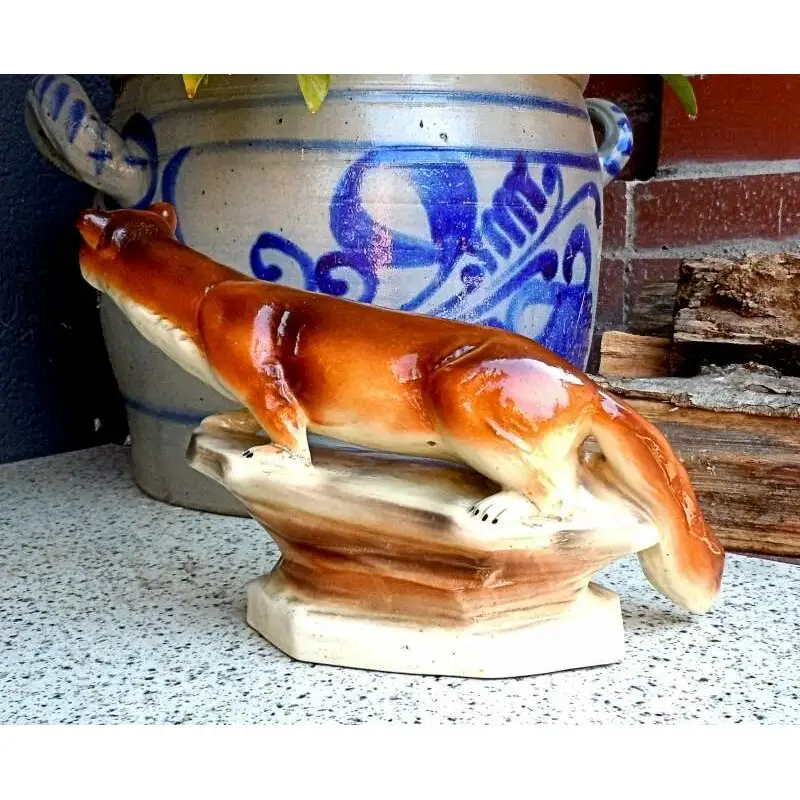 Wiesel Marder aus der Sitzendorfer Porzellanmanufaktur 1