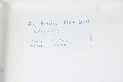 Guy Bardone, gerahmte limitierte & sign Litografie, Frauen Akt