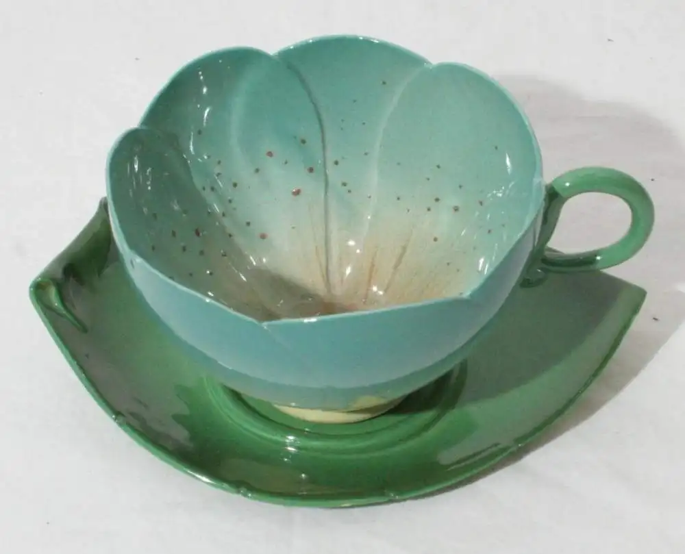 Zwei Vintage Mustardseed & Moonshine Tassen u Untersetzer 4
