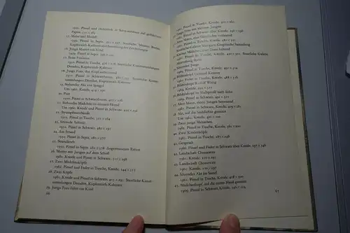 Insel-Bücherei Nr. 1030 Hans Theo Richter: Zeichnungen 48 teils farbige Tafeln Erscheinungsjahr 1982