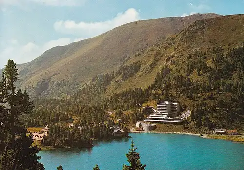 5 - Österreich - Kärnten , Turracherhöhe , Ferienhotel Rinsennock , See - gelaufen 1980