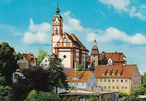14 - Deutschland - Günzburg an der Donau , Liebfrauenkirche , Kirche - gelaufen 1984