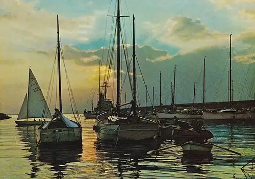 16 - Deutschland - Ostsee , Boote - gelaufen 1983