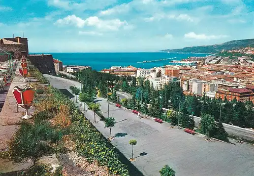 45 - Italien - Triest , Panorama Sankt Justus Schloß - nicht gelaufen