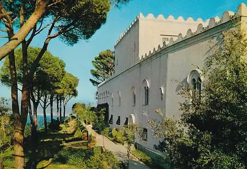 62 - Italien - Capri , Anacapri , Villa San Michele - nicht gelaufen