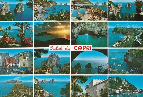 71 - Italien - Capri , Panorama - nicht gelaufen