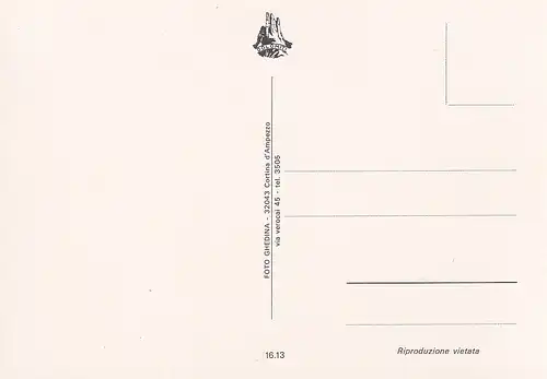 88 - Italien - Pustertal , Lago di Landro , Dürrensee , Toblach , Monte Cristallo - nicht gelaufen