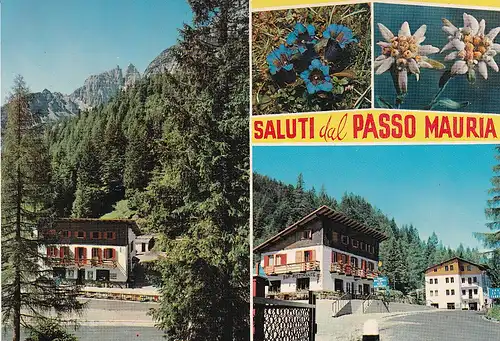 90 - Italien - Südtirol , Passo Mauria , Pass , Monte Cridola , Dolomiten - nicht gelaufen