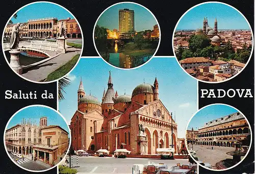 112 - Italien - Padova , Padua , Saluti - nicht gelaufen