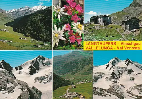 144 - Italien - Langtaufers , Vinschgau , Vallelunga , Val Venosta , Weißkugelhütte - nicht gelaufen
