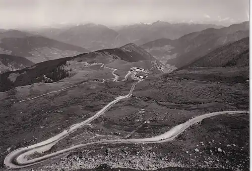 175 - Italien - Südtirol , Passo del Giovo , Jaufenpass gegen Zillertaler Alpen - gelaufen