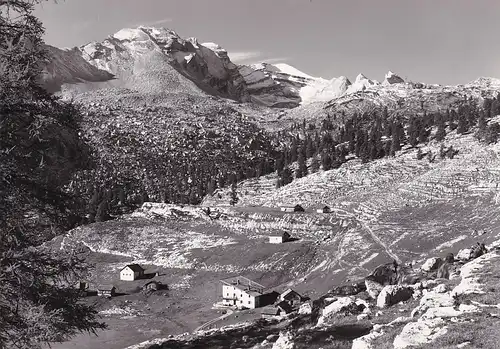 178 - Italien - Südtirol , Alpe di Fanes , Rifugio Lavarella , La Varella - nicht gelaufen 1970