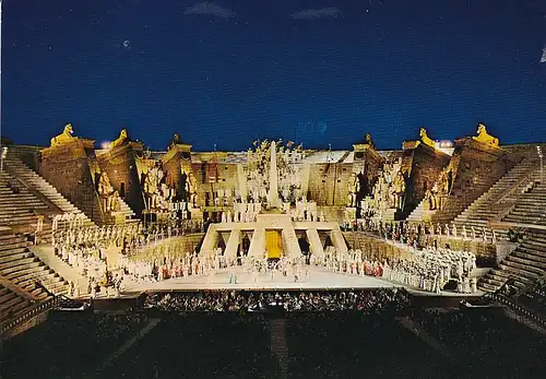 185 - Italien - Verona , Arena , Oper in Verona - gelaufen 1972