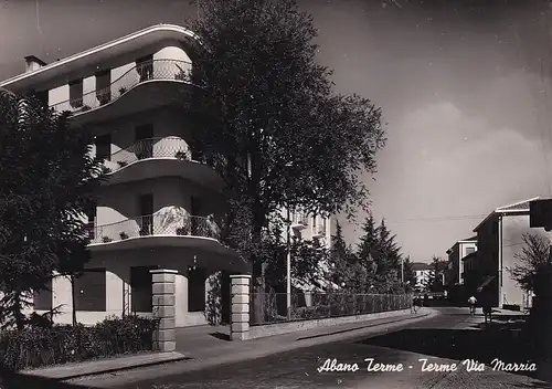 188 - Italien - Abano Terme , Terme via Marzia - gelaufen 1950