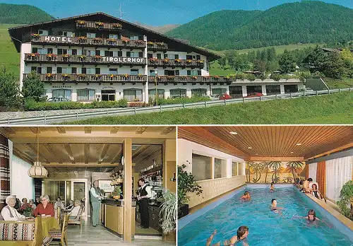 229 - Italien - Südtirol , Terento , Hotel Tirolerhof , Mehrbildkarte  - gelaufen 1983