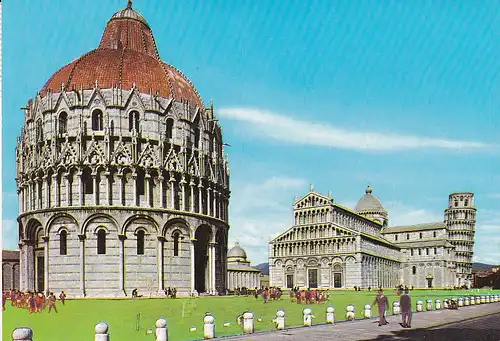 248 - Italien - Pisa , Piazza del Duomo , Domplatz - gelaufen 1993