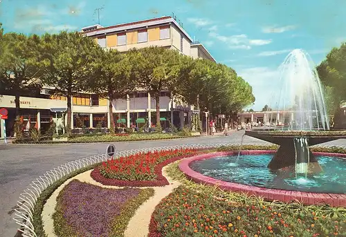 286 - Italien - Lignano Sabbiadoro , Brunnen - gelaufen 1960