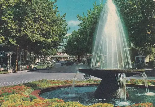 308 - Italien - Lignano Sabbiadoro , Brunnen , La Fontana - gelaufen