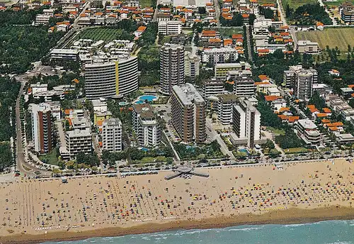 309 - Italien - Lignano Sabbiadoro , Aufnahme aus der Luft - gelaufen 1986