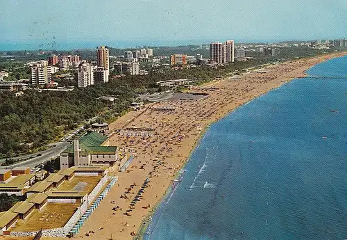 322 - Italien - Lignano Pineta , Strand , Spaggia - gelaufen 1972