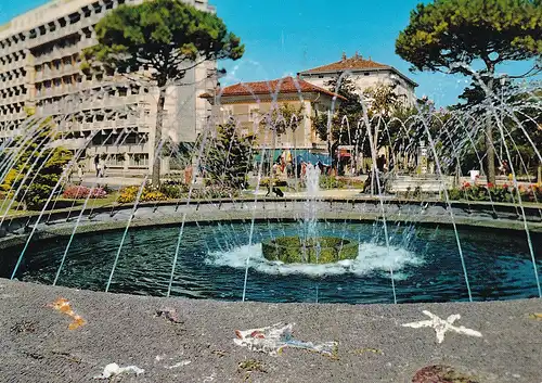 450 - Italien - Grado , Fontana , Brunnen - gelaufen 1967